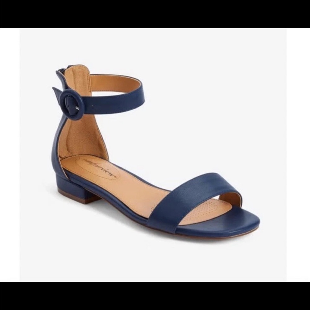 Comfortview Women's The Alora Sandal  Blue Navy 10W